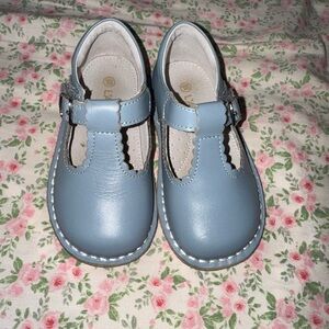 L'Amour Selina Scalloped T-Strap Mary Jane Dress Shoes